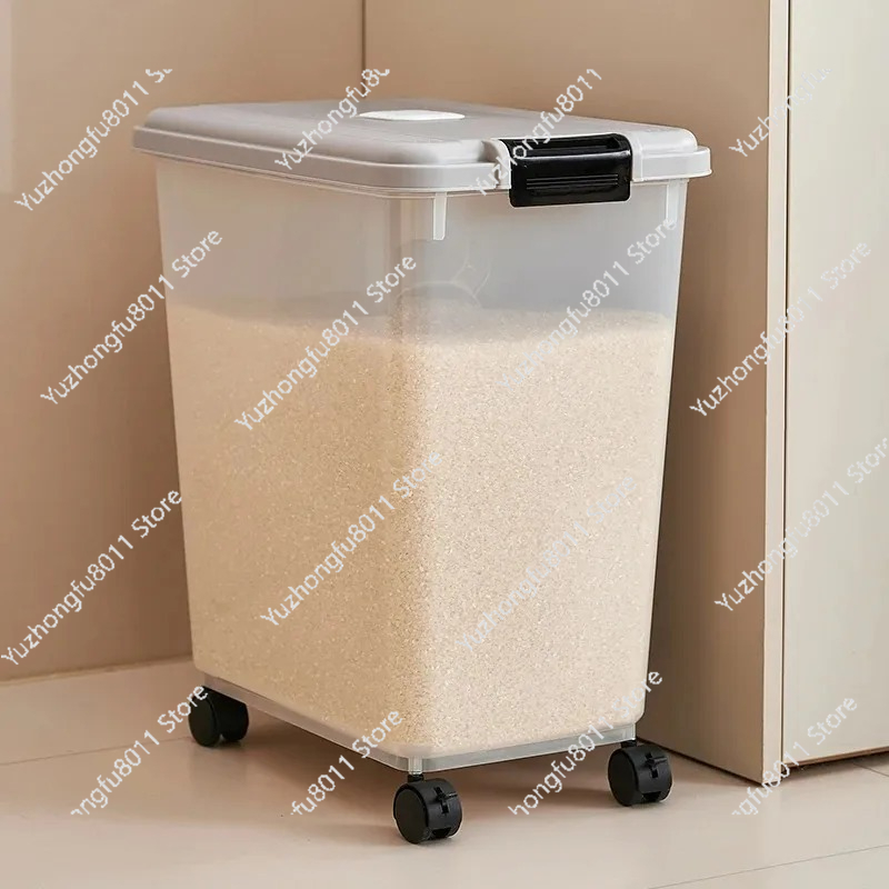 Food Storage In Pantry - Герметичный контейнер для хранения риса, пищевой,