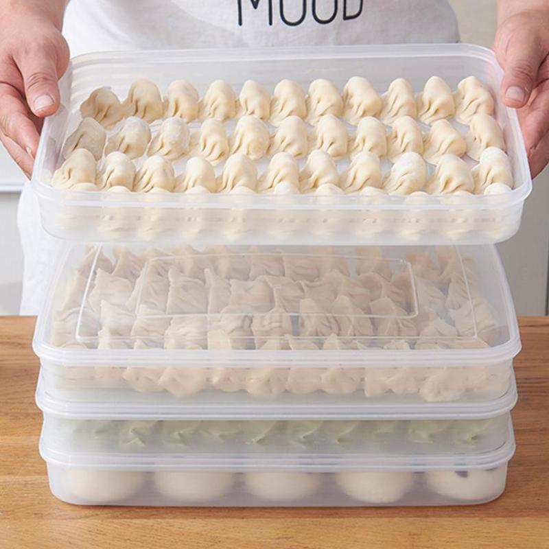 Food Storage Jars Plastic - Прозрачный кухонный контейнер для хранения, органайзер