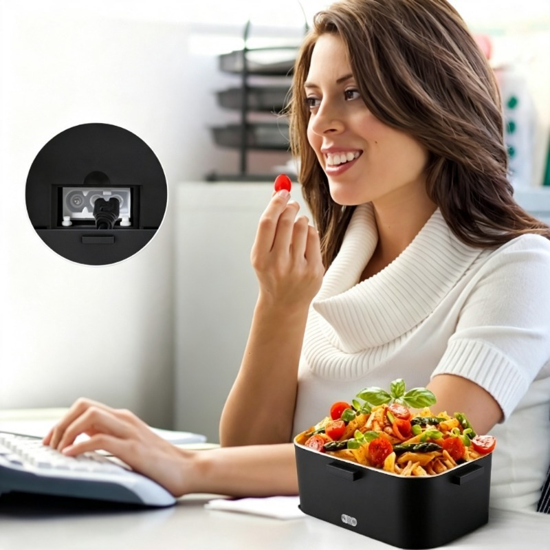 Portable Food Warmer - Электрический ланч-бокс с подогревом 110В для