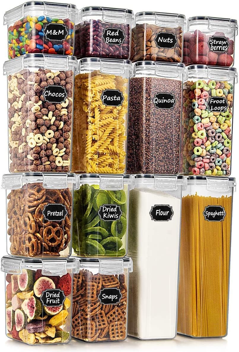 Food Storage Acrylic Containers - Герметичные контейнеры для хранения продуктов, набор