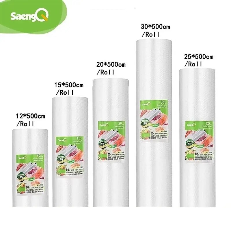 Food Storage Vacuum Bags - Вакуумные пакеты SaengQ для пищевых продуктов,