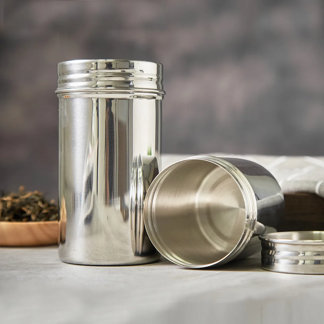 Airtight Cereal Jar - Герметичная банка для хранения из нержавеющей
