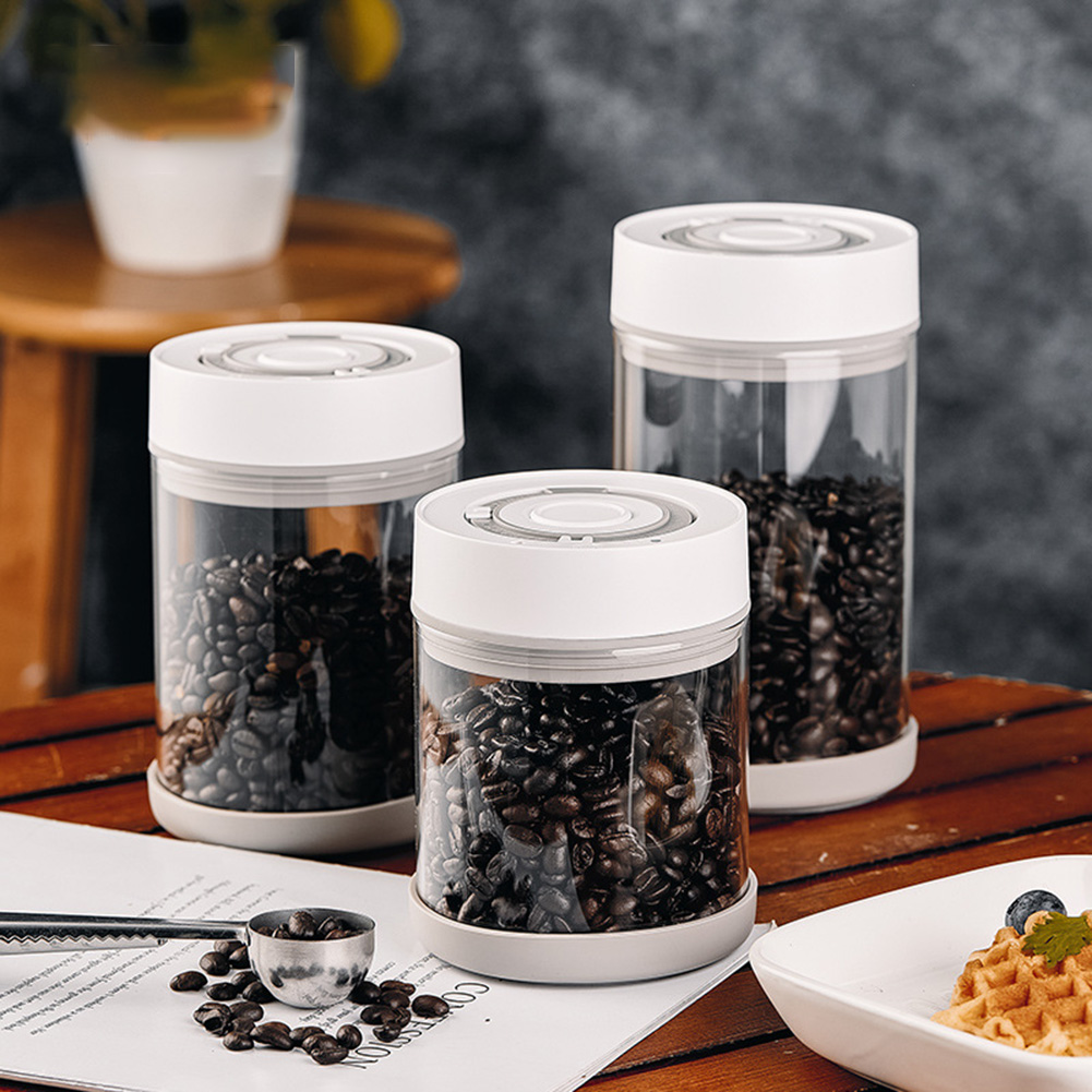 Food Storage Warehouse - Кухонная влагостойкая стеклянная банка для кофейных