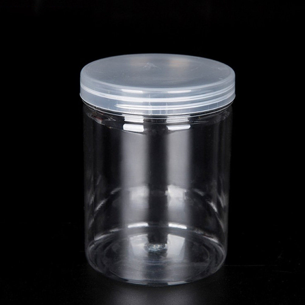 Food Storage Jars Plastic - Набор из 10 прозрачных высококачественных пластиковых