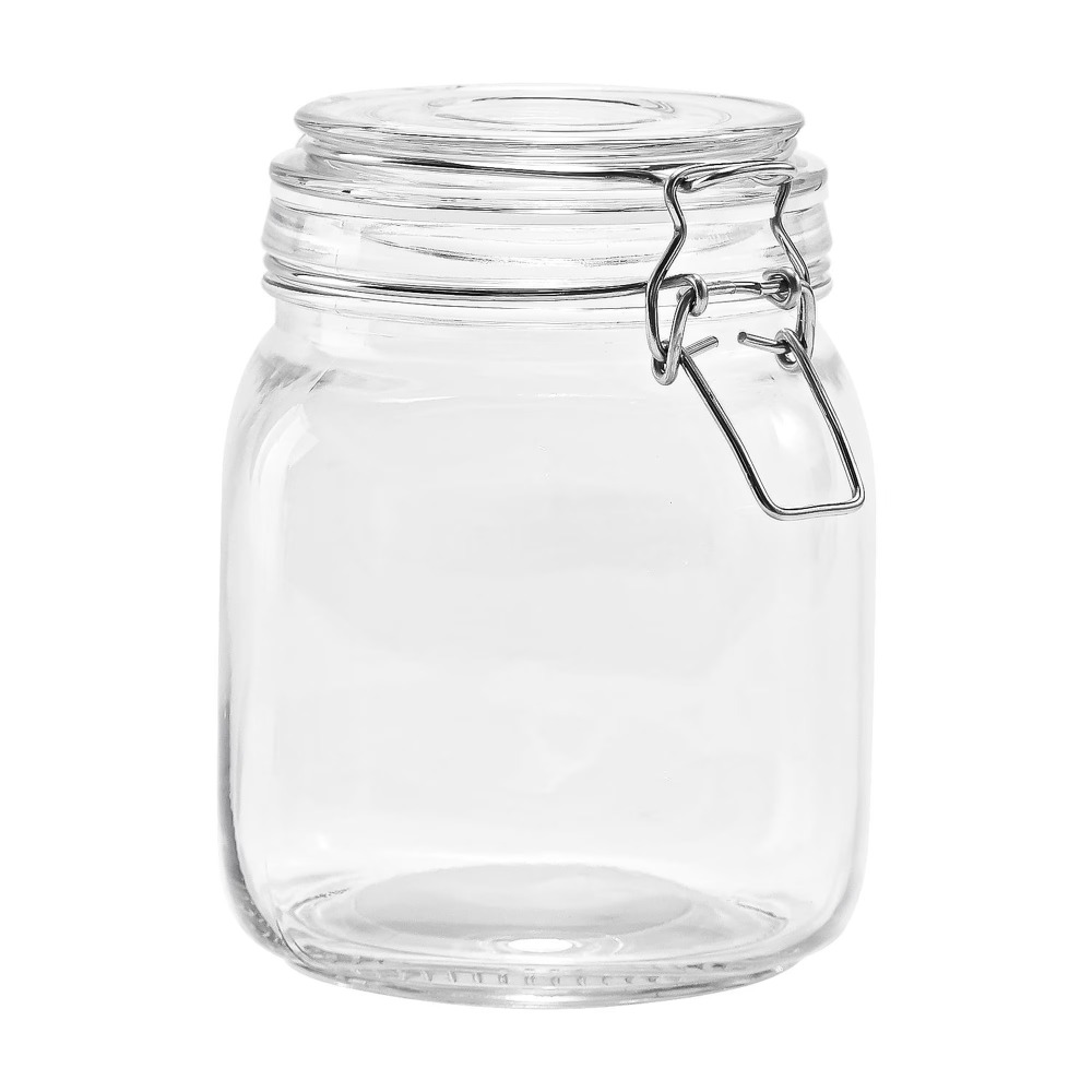Food Storage Jars Plastic - Стеклянная банка для хранения продуктов Mainstays,