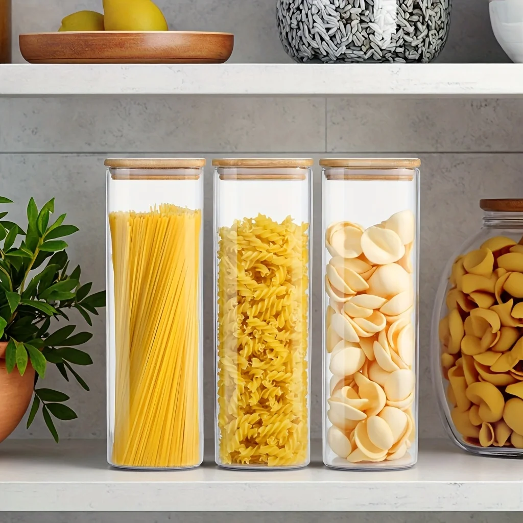 Food Storage Acrylic Containers - Современный стеклянный контейнер для хранения 26/42