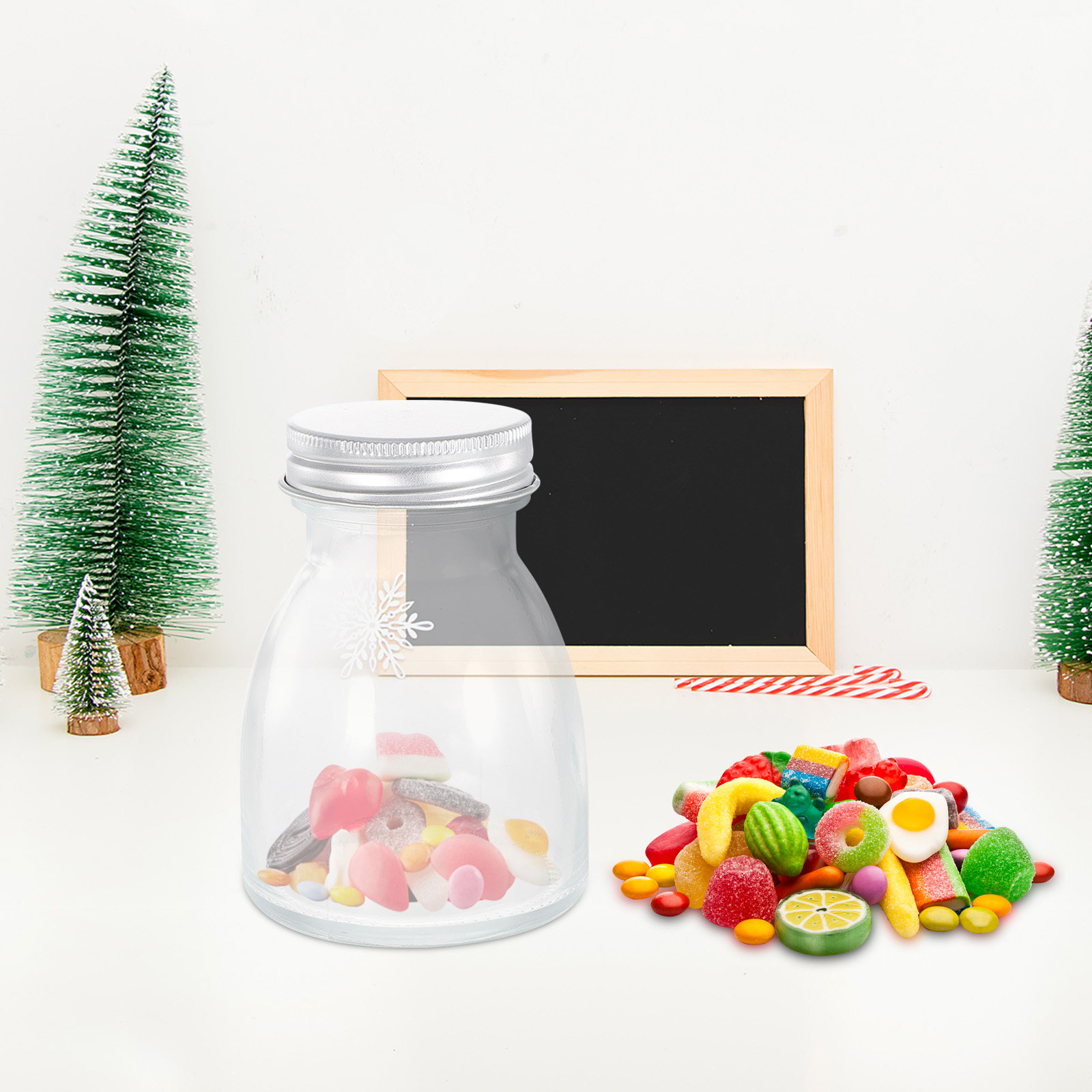 Airtight Cereal Jar - Набор из 6 стеклянных банок для