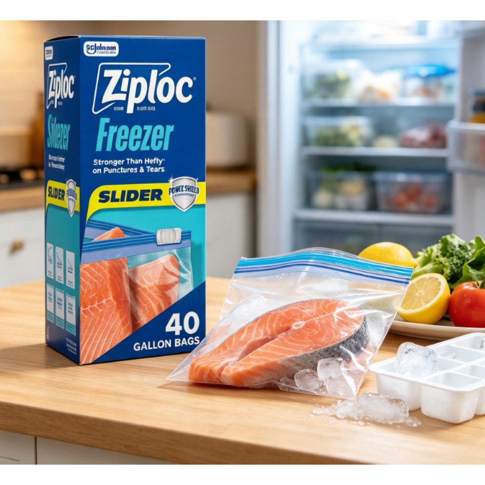 Food Storage Ziploc - Пакеты для хранения продуктов в морозильной