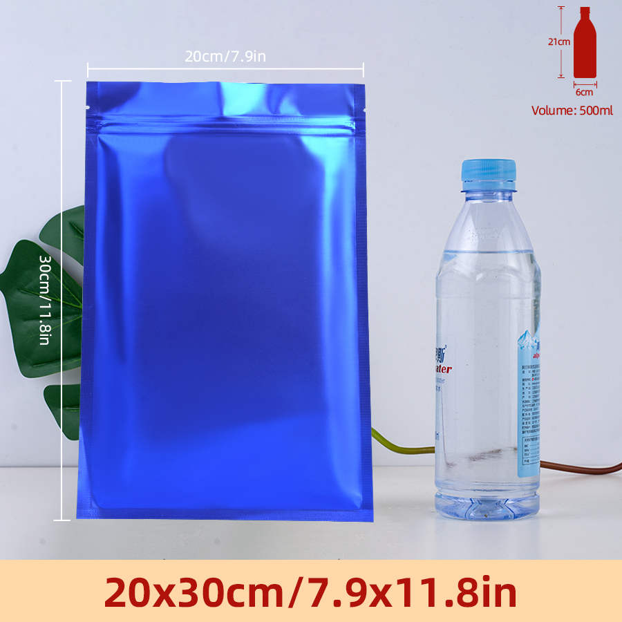 Food Storage Small - 100 шт. матовых синих пакетов с