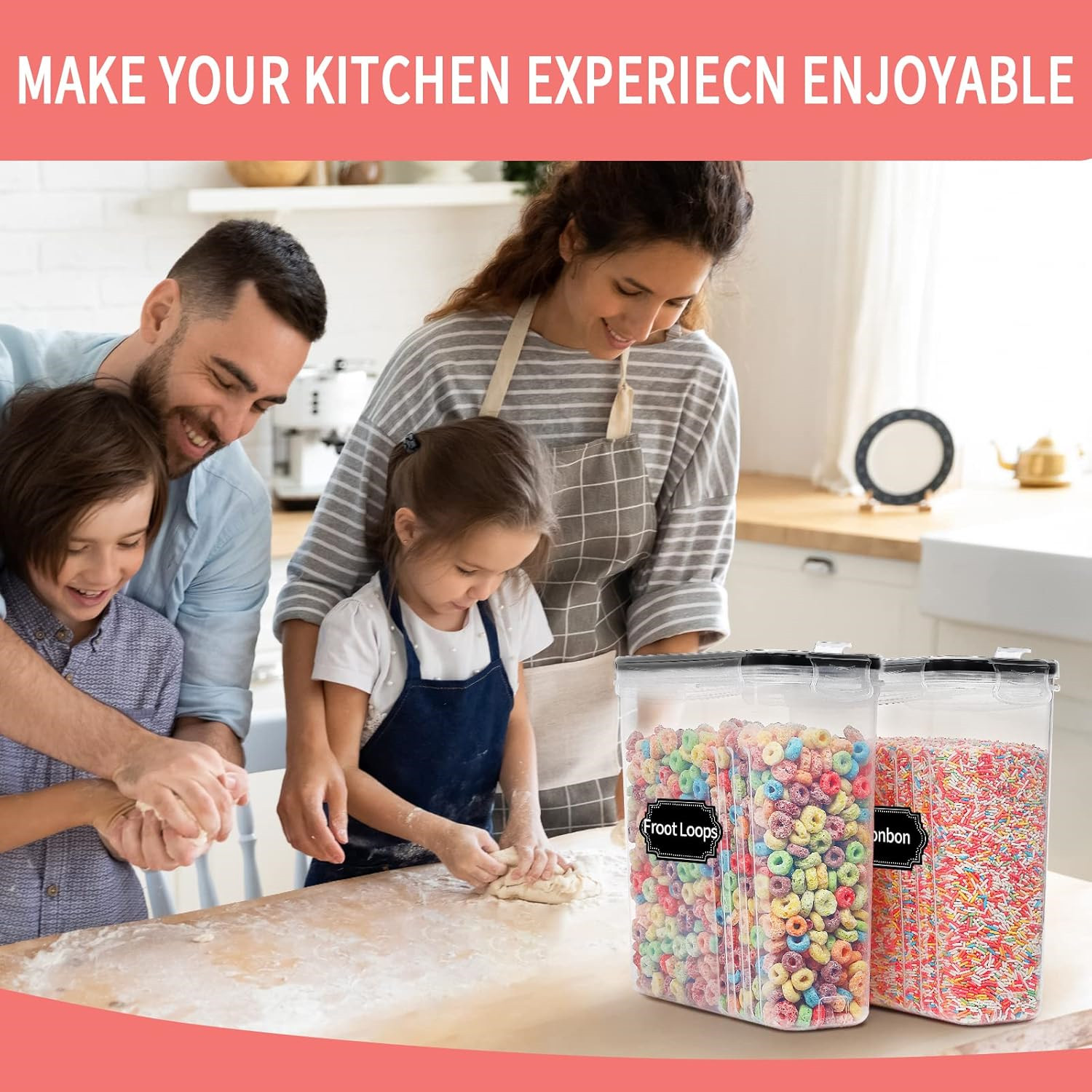 Контейнеры для хранения зернов – обзор и цена Food Storage Acrylic Containers