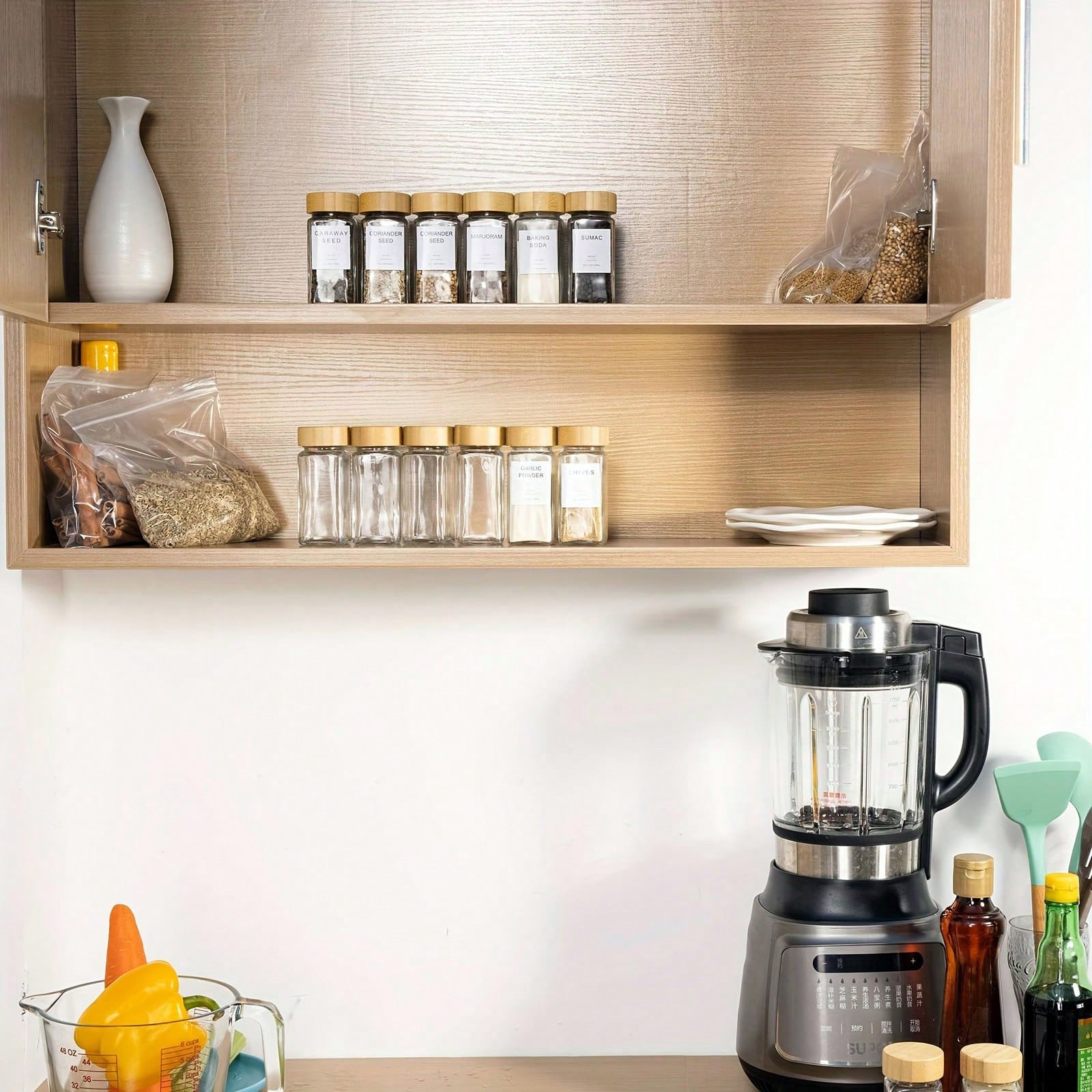 12 компактных бамбуковых конте – обзор и цена Food Storage Drawers