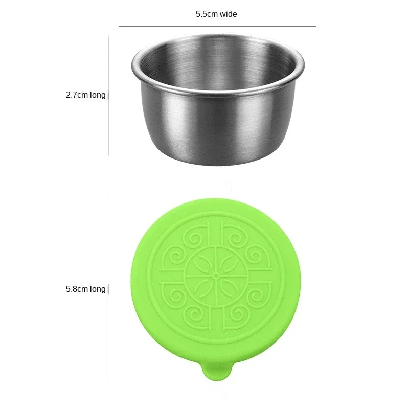 6 шт./компл., чашки для соуса  – обзор и цена Silicone Stretch Lid