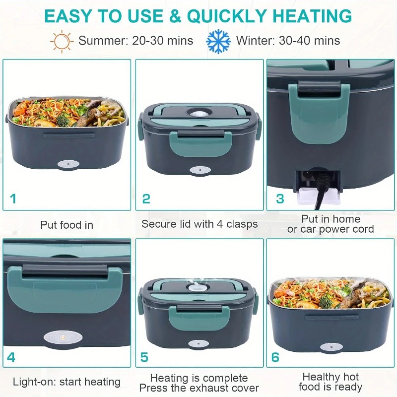 Портативный электрический подо – обзор и цена Portable Food Warmer