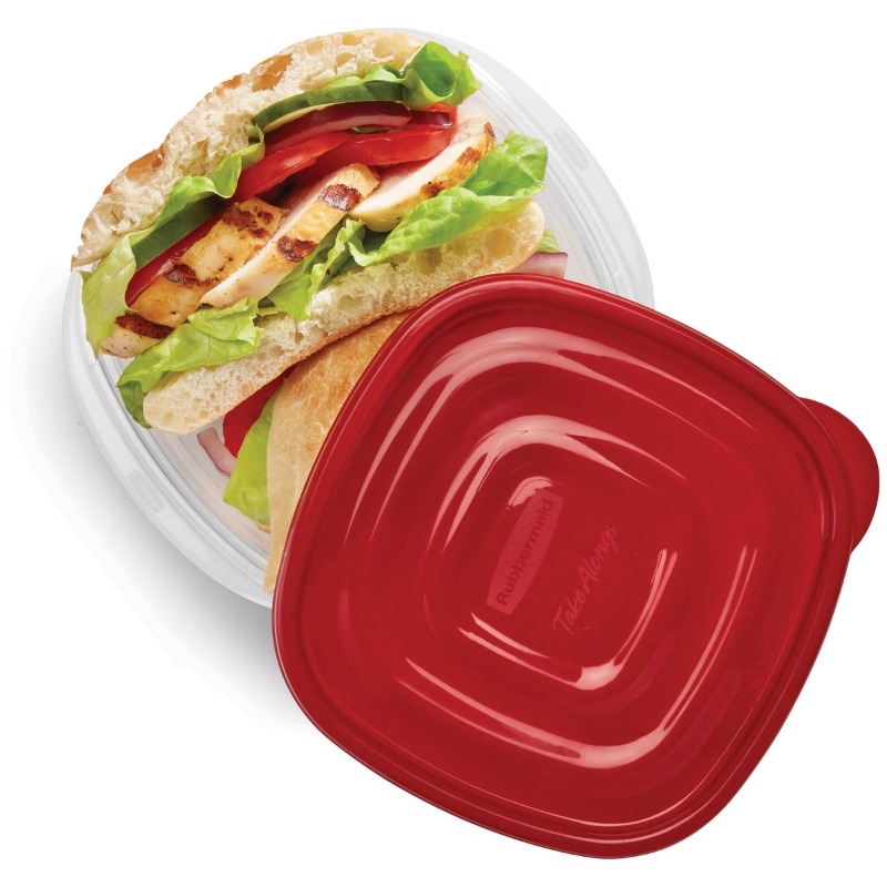 Набор из 4 квадратных контейне – обзор и цена Food Storage Acrylic Containers