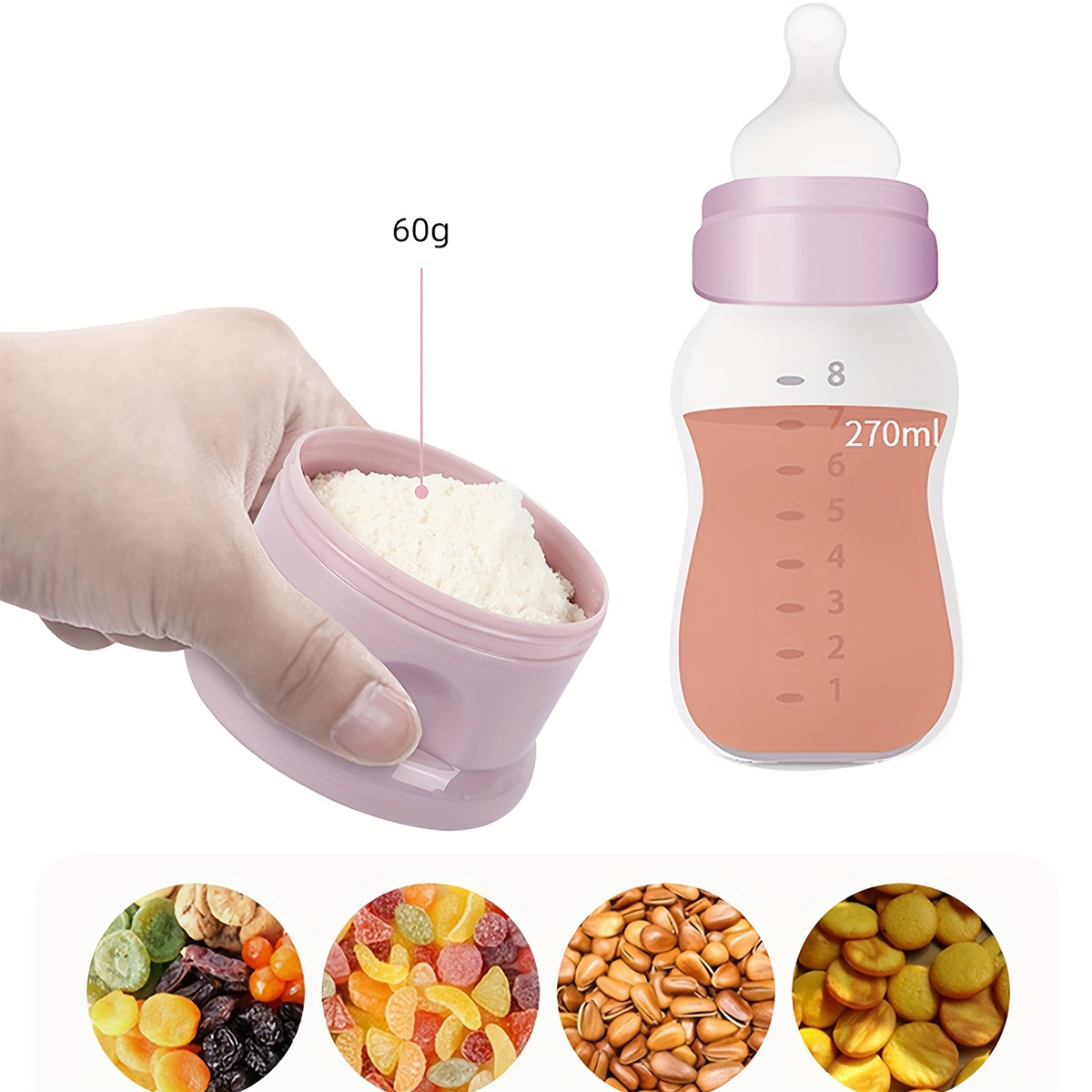 Контейнер для детского сухого  – обзор и цена Food Storage 1 Year