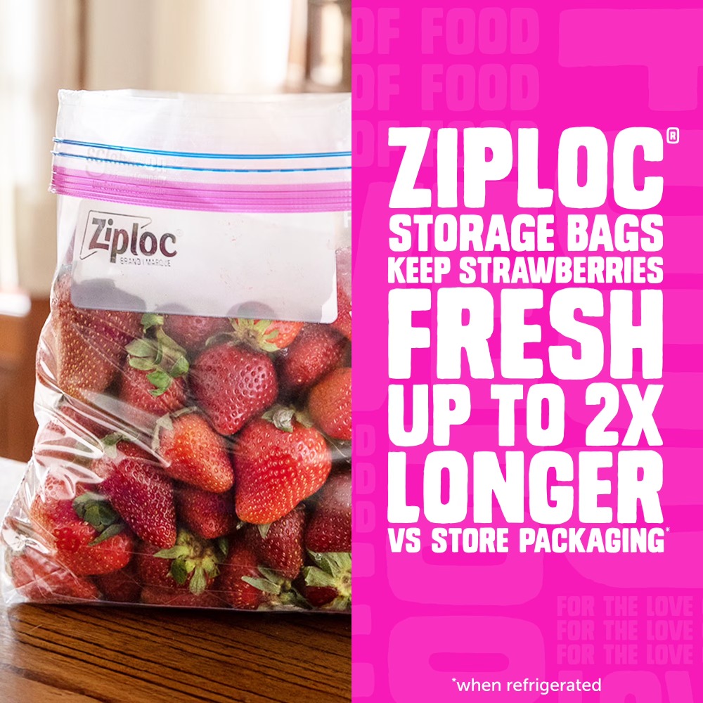 Пакеты для хранения продуктов  – обзор и цена Food Storage Ziploc