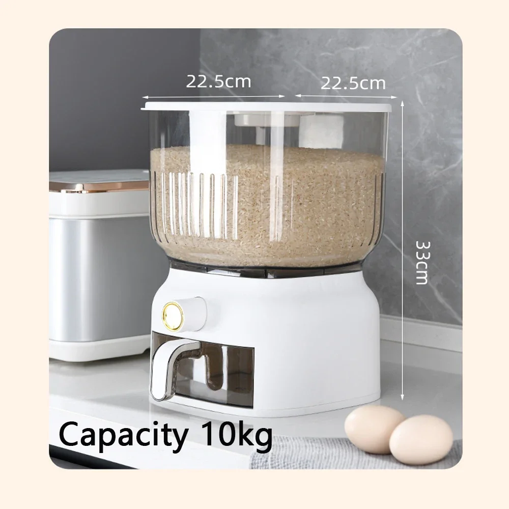 10 кг кухонное ведро для риса, – обзор и цена Food Storage Acrylic Containers