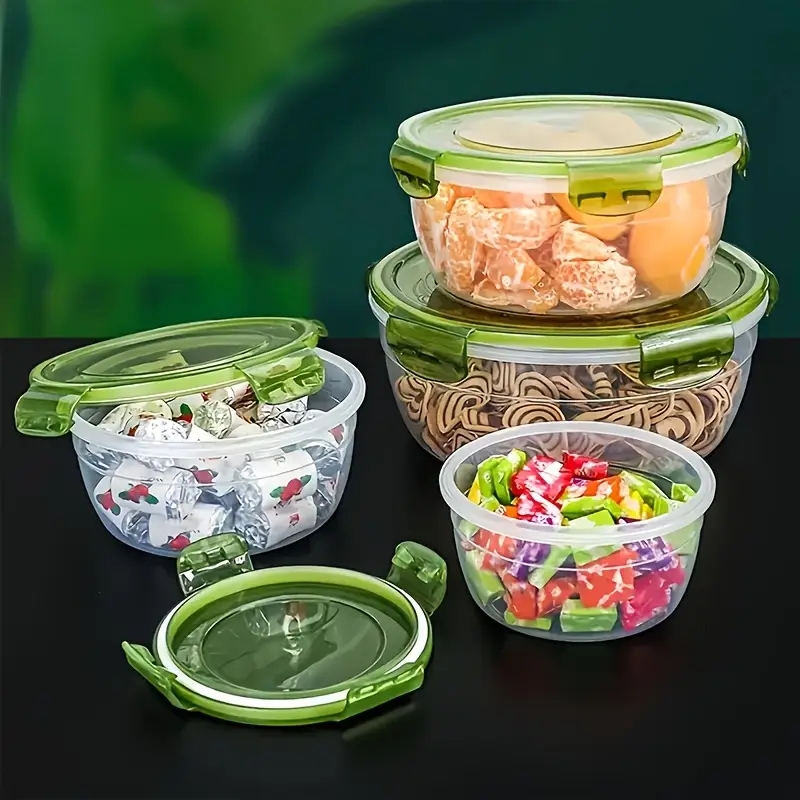 4 пластиковых контейнера для х – обзор и цена Food Storage Jars Plastic