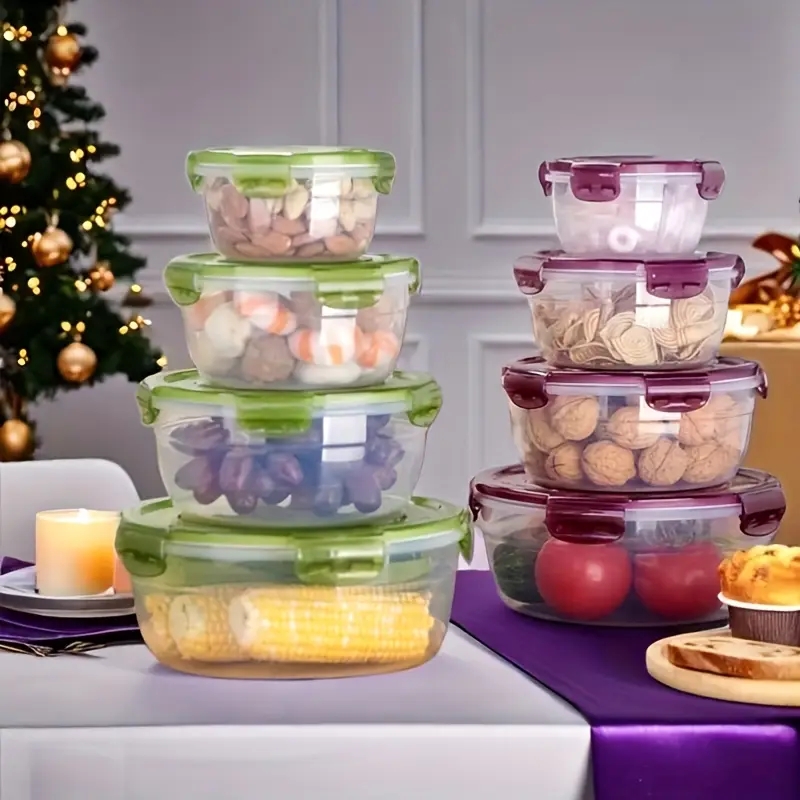 4 пластиковых контейнера для х – обзор и цена Food Storage Jars Plastic