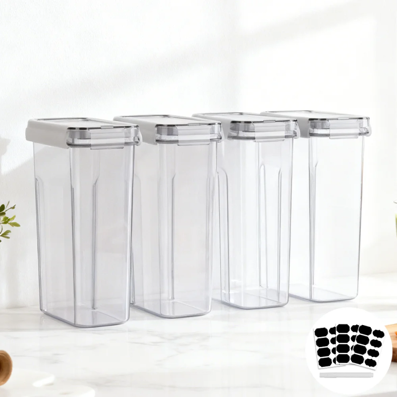 Набор из 4/8 контейнеров для х – обзор и цена Airtight Cereal Jar