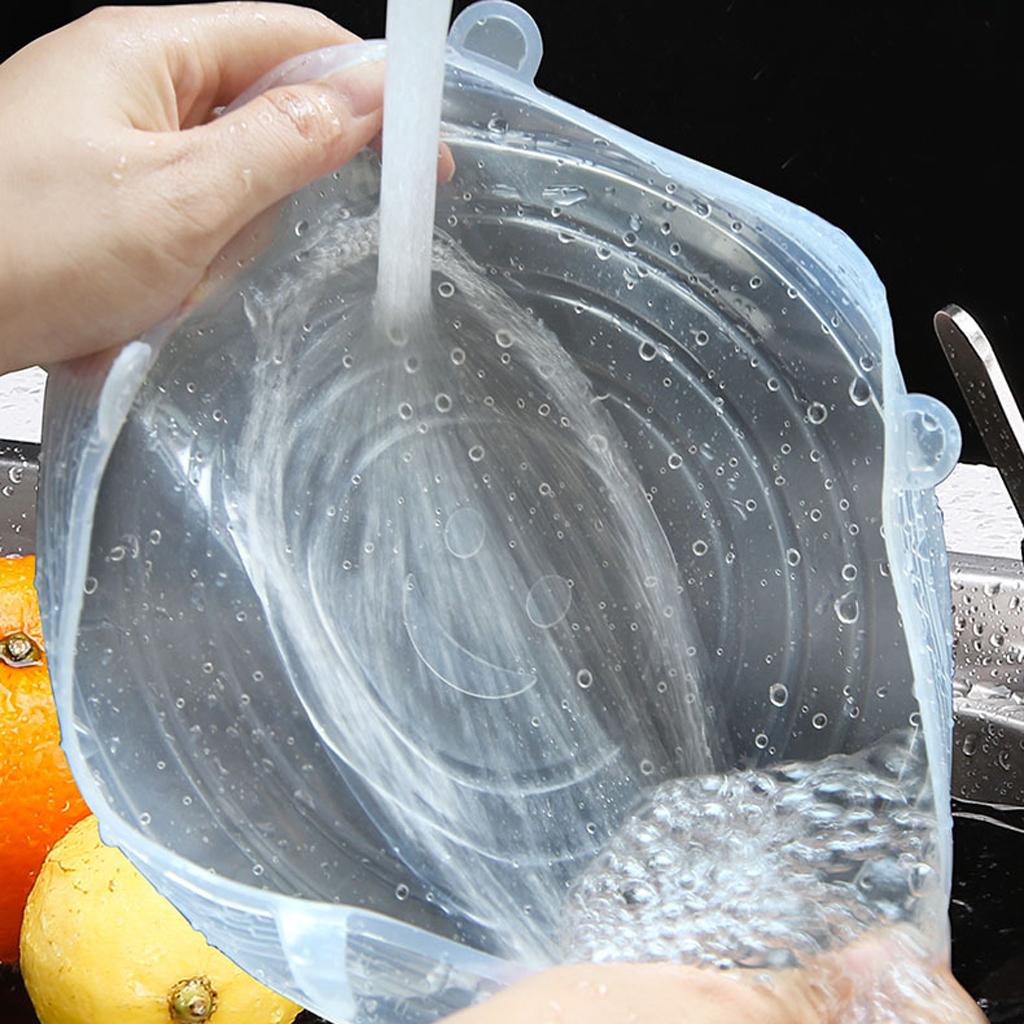 Силиконовые эластичные крышки  – обзор и цена Silicone Stretch Lid