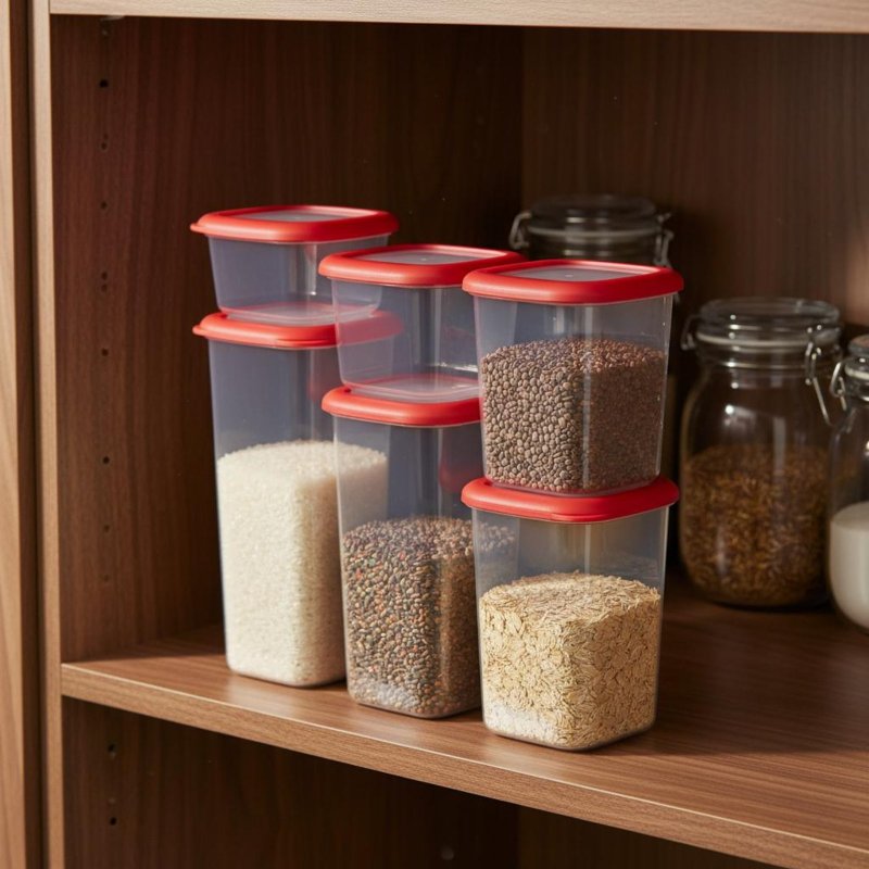 Набор из 6 герметичных контейн – обзор и цена Food Storage In Pantry