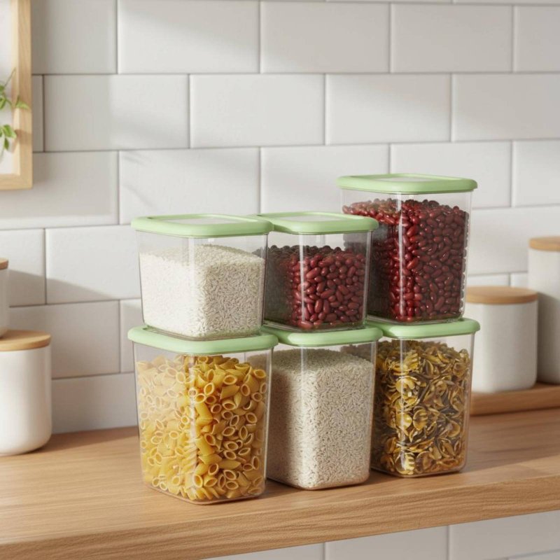 Набор из 6 герметичных контейн – обзор и цена Food Storage In Pantry