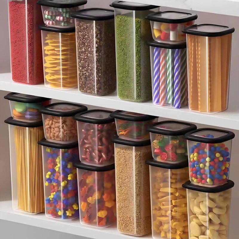 Набор из 6 герметичных контейн – обзор и цена Food Storage In Pantry