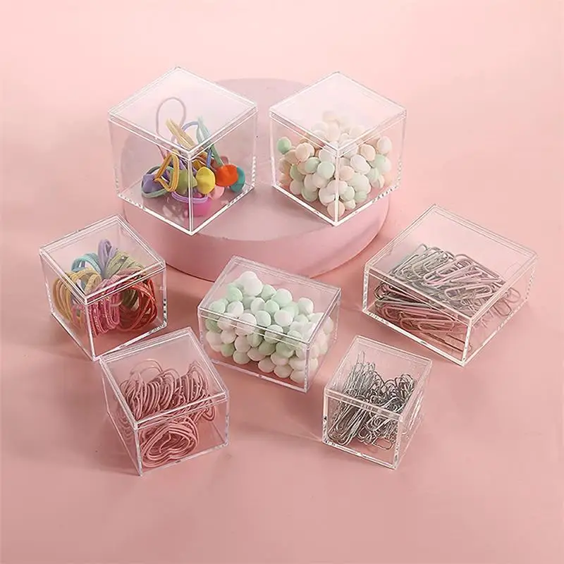 12 шт. прозрачные акриловые ко – обзор и цена Food Storage Acrylic Containers