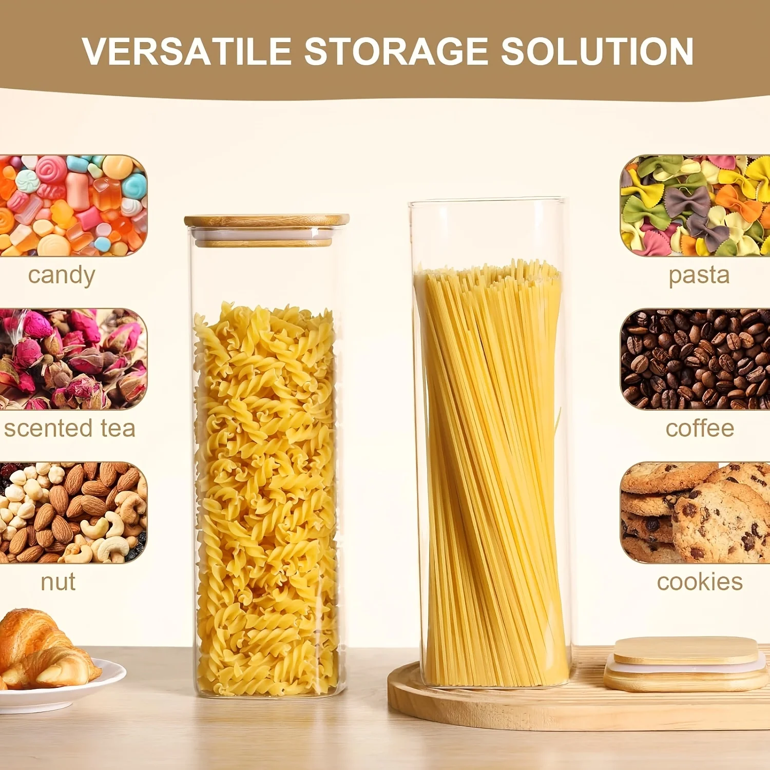 Современный стеклянный контейн – обзор и цена Food Storage Acrylic Containers