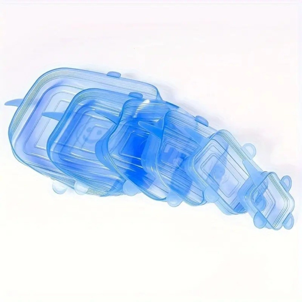 Набор из 6 многоразовых силико – обзор и цена Silicone Stretch Lid