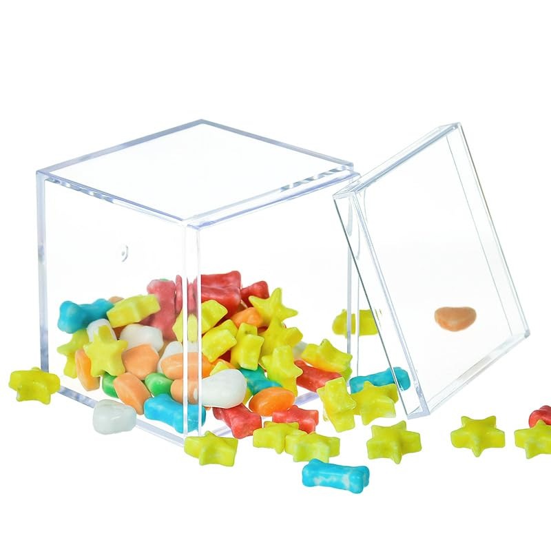 1-50 шт. Прозрачные акриловые  – обзор и цена Food Storage Acrylic Containers