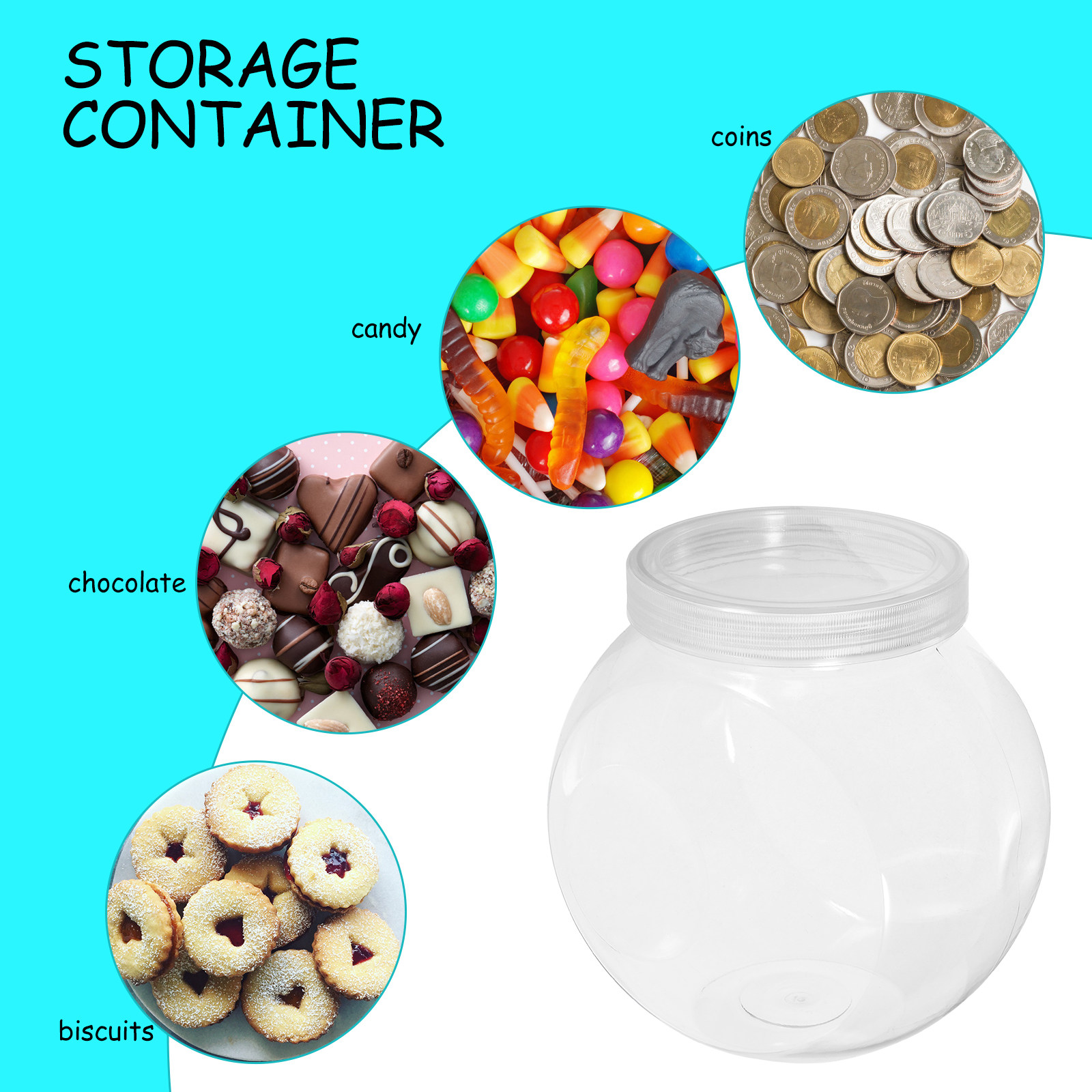 3 шт. прозрачных контейнера дл – обзор и цена Food Storage Small
