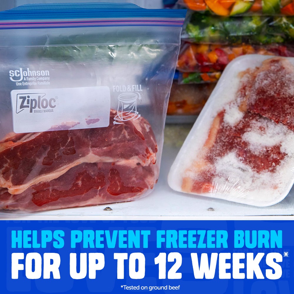 Пакеты для хранения продуктов  – обзор и цена Food Storage Ziploc