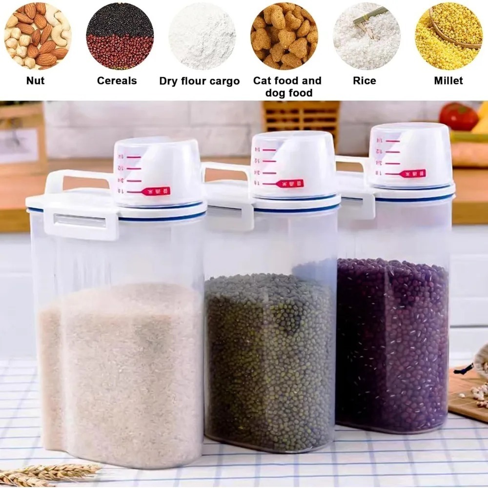 Контейнер для хранения сухих п – обзор и цена Food Storage Jars Plastic
