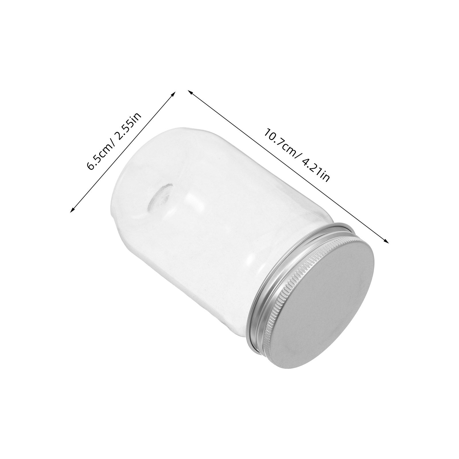 Набор из 6 прозрачных пластико – обзор и цена Food Storage Jars Plastic