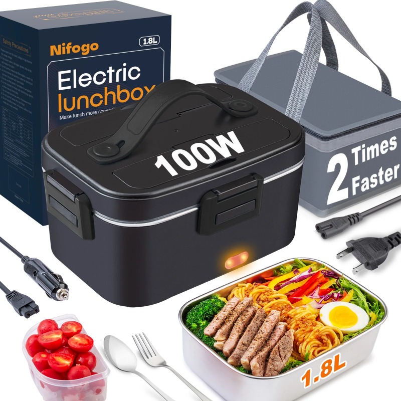 Электрический ланч-бокс мощнос – обзор и цена Portable Food Warmer