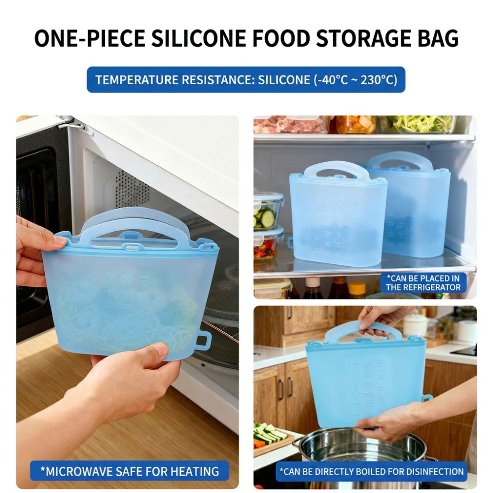 Многоразовые герметичные силик – обзор и цена Food Storage Ziploc