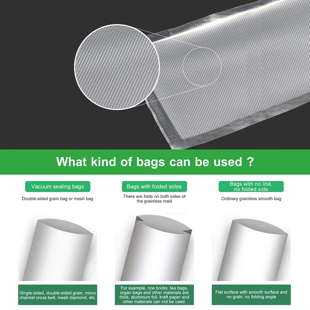 Рулонные пакеты для вакуумной  – обзор и цена Food Storage Vacuum Bags