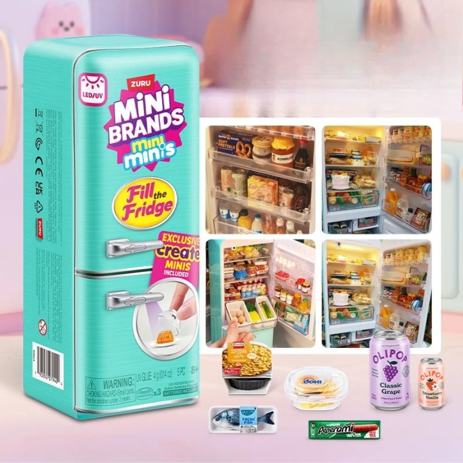 Коллекционная серия игрушек ZU – обзор и цена Food Storage Kits