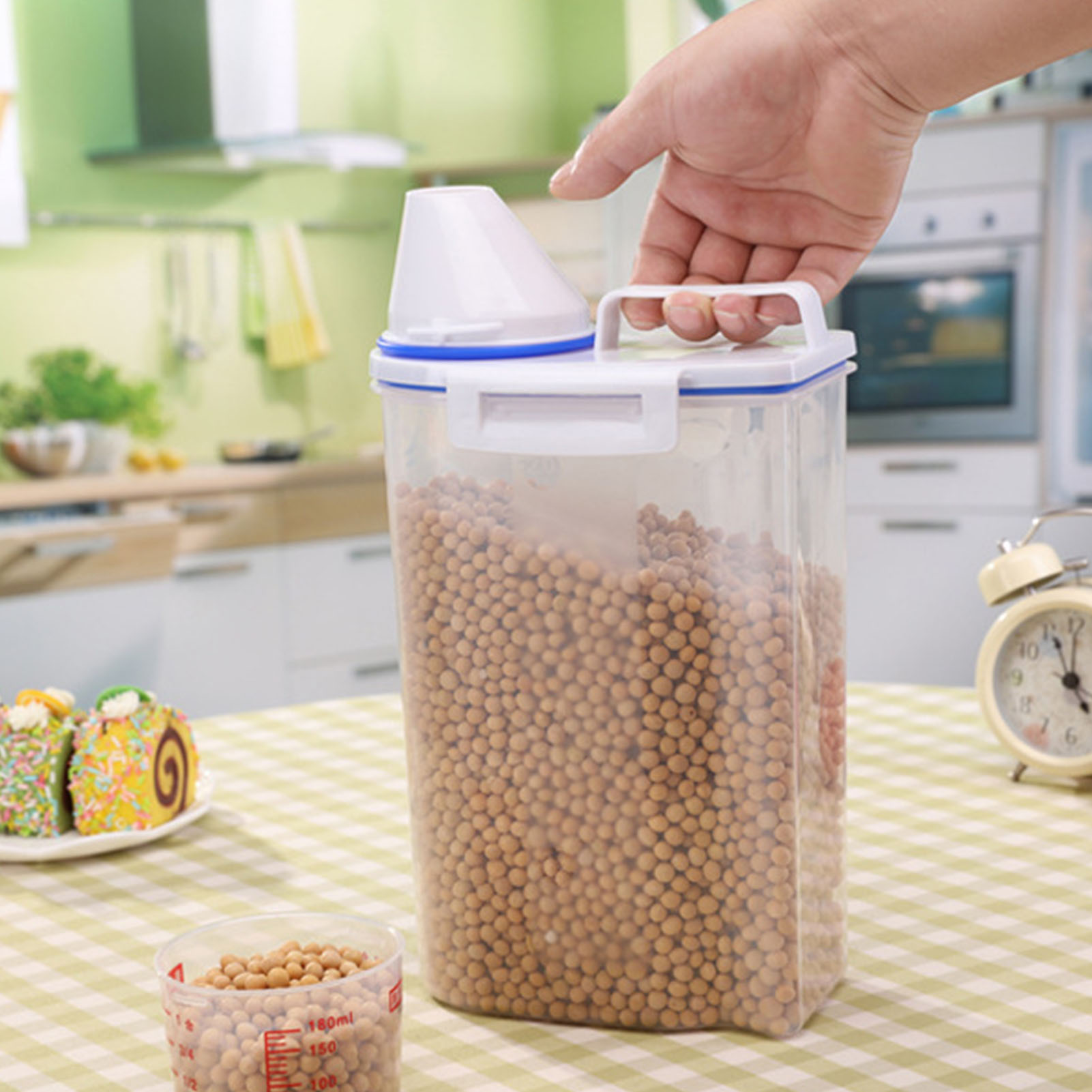 Контейнер для хранения круп и  – обзор и цена Food Storage Acrylic Containers